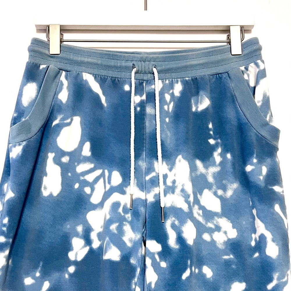 Summersalt The Softest French Terry Jogger Blue Tie Dye Size Medium Tencel Cozy - Picture 5 of 12